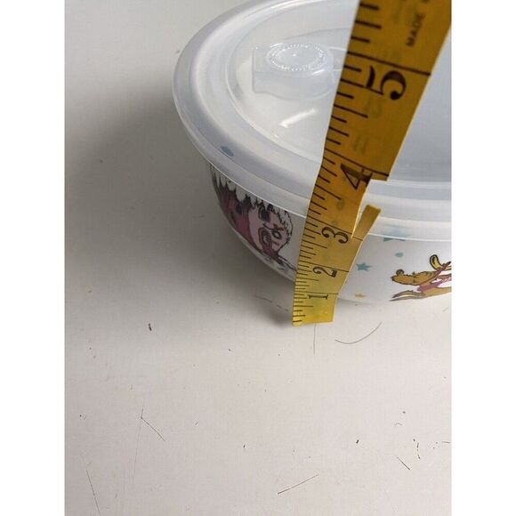 The Grinch Whoville Christmas Ceramic Storage Bowl Container Pressure Lid LARGE - Picture 10 of 10